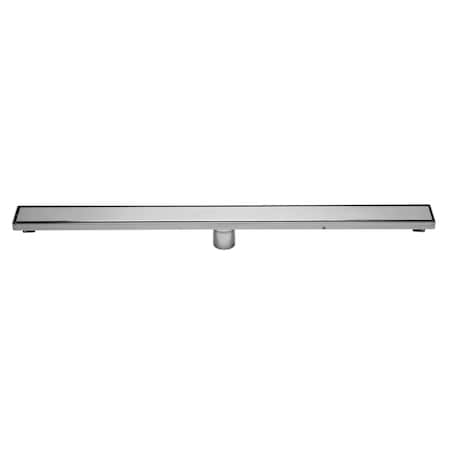 Alfi Brand 36" Modern Polished SS Linear Shower Drain W/ Solid Cover ABLD36B-PSS